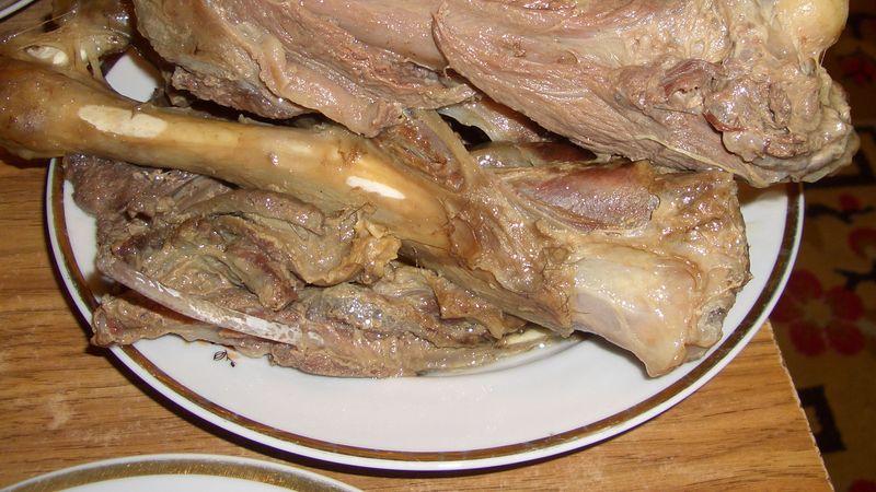 Hand-grabbed Lamb