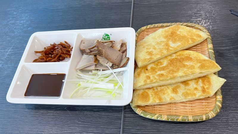 Smoked Meat with Pancake
